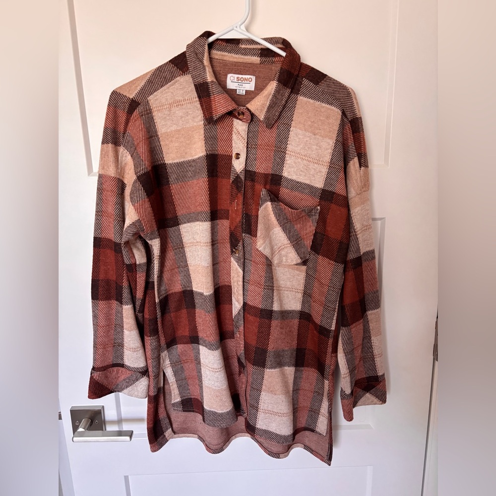CI Sona flannel Shacket